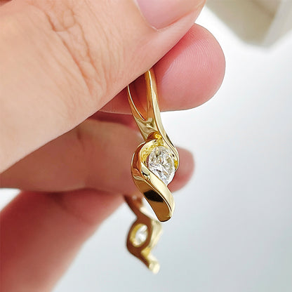 Calista Round 1ct Moissanite Necklace