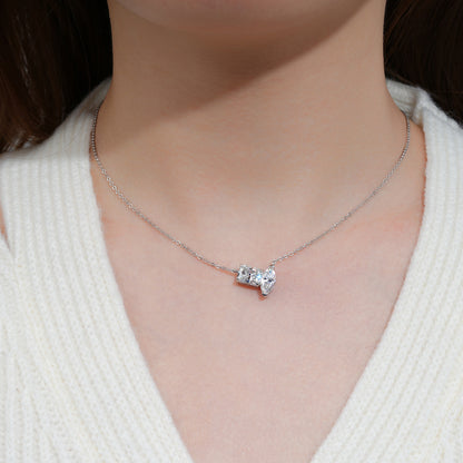 Lynn's Daily Jewelry Moissanite Necklace